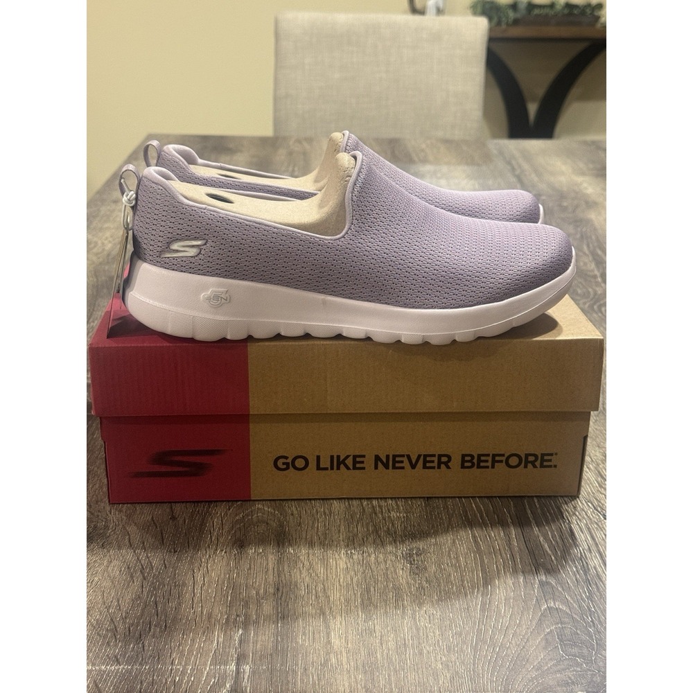 Skechers  Womens Size 11 Go Walk Joy  Aurora  124637 LTMV Light Mauve Sneakers - Picture 3 of 6